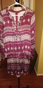 Honey Punch long sleeve romper.  NWOT.